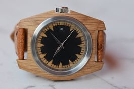 Montre en Chêne Suisse