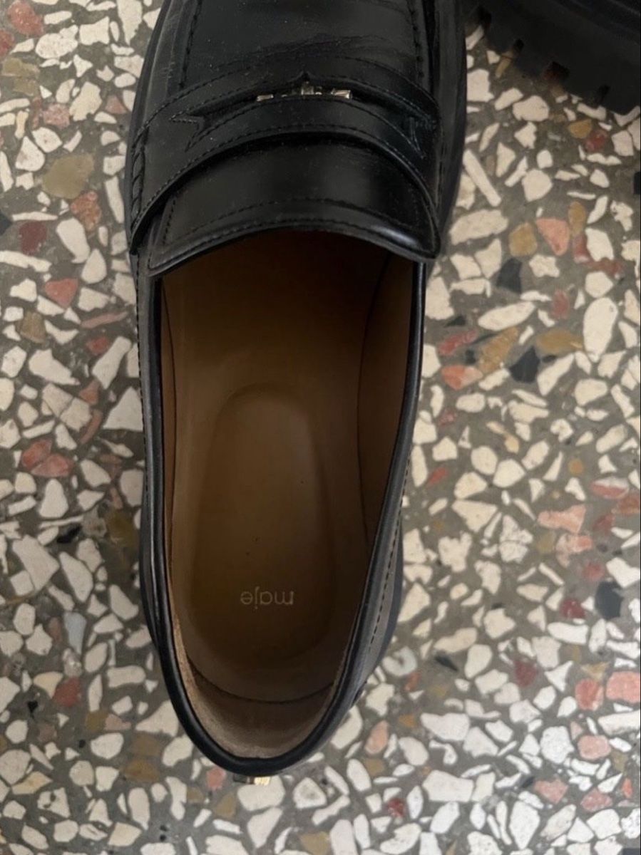 Maje Scarpe da uomo: Maje Leather Platform Loafers – Grösse 38 – Usato da Bern venduto da oaicu 4