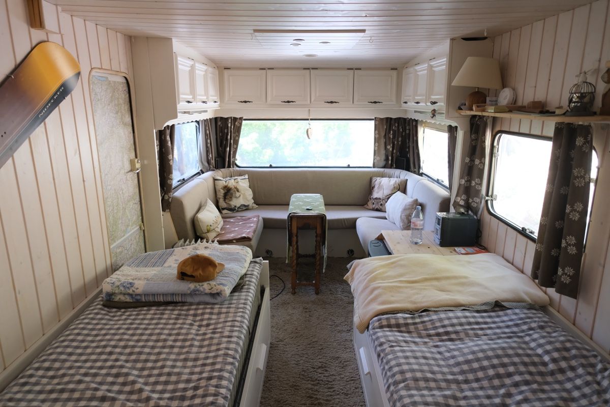 Mobilhome: Wohnwagen / Roulotte / Caravan Flims – Usato da Carona venduto da Nina007. 1