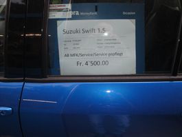 Suzuki Swift 1.5 Baujahr 2007 in Blau Metallisiert