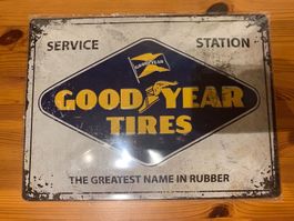 Blechschild Good year - NEU