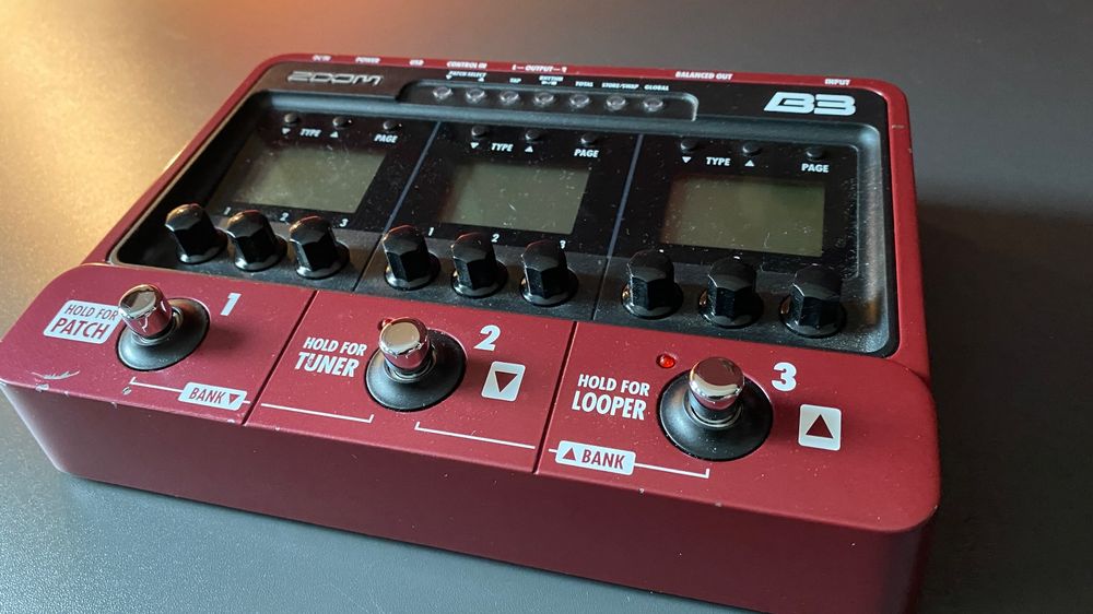 Zoom B3 Multieffektgerät für Bass (Gebraucht) in Jona für CHF 90 – nur ...