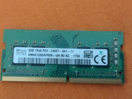 SK Hynix RAM Modul 8GB DDR4 2400T-SA1-11