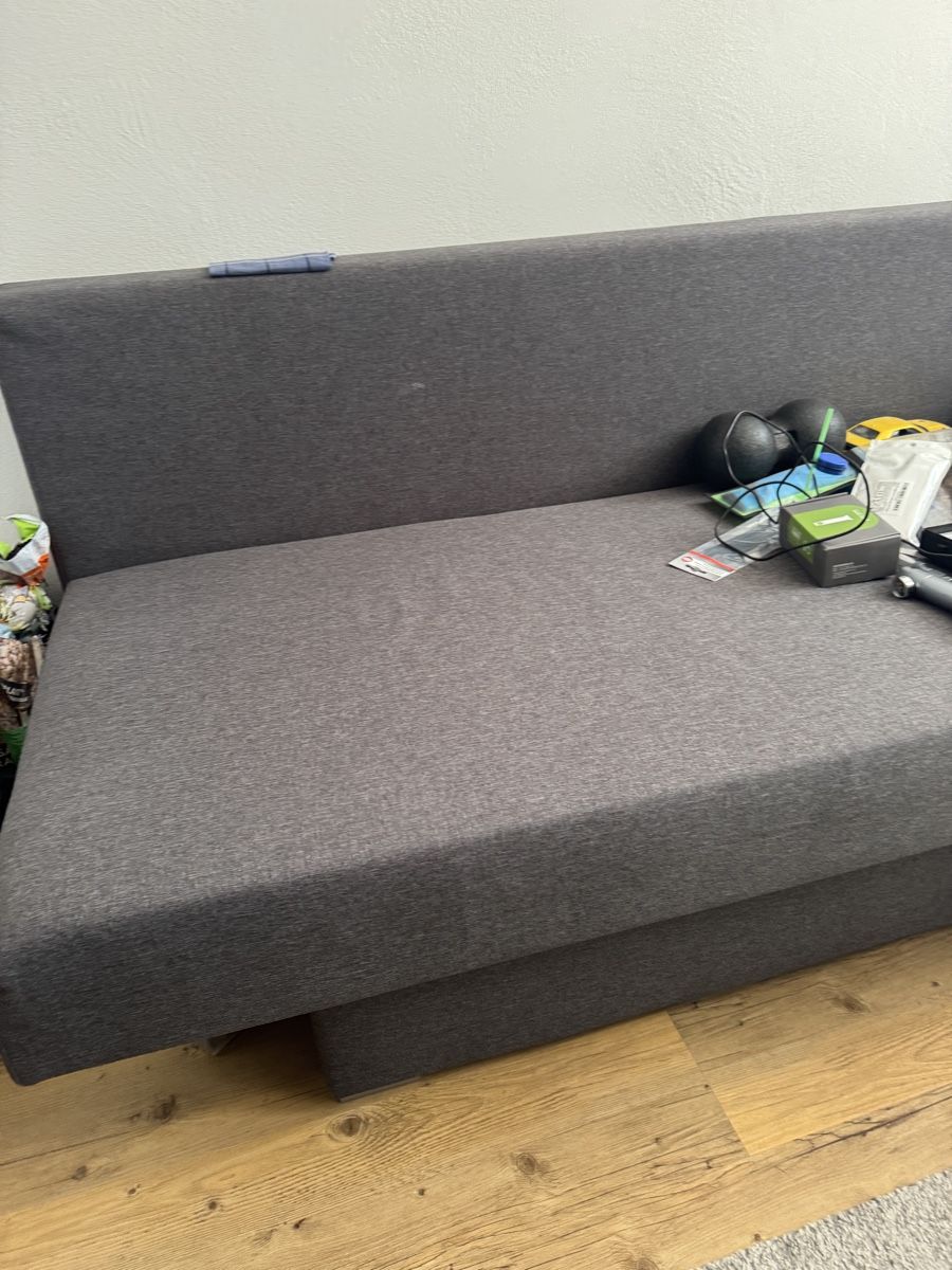 Sofas: IKEA Hammarn Sofa Bed Grey 194cm Functional Condition – Gebraucht aus Kaiseraugst von htzsuzsa 1