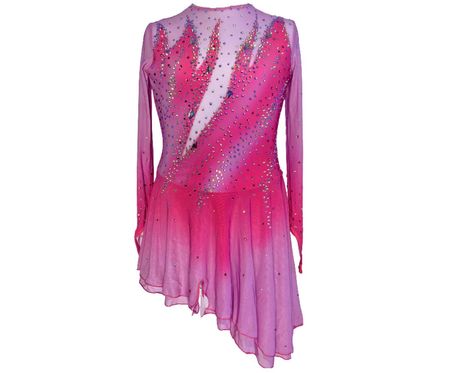 Eiskunstlauf Eislauf Kürkleid 140-146 neu mit Etikett