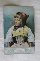 Appenzeller Trachten-Mädchen, Zischgeli, Schmuck, 1907
