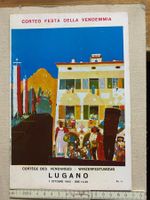 Ticino - Lugano - "Corteo della vendemmia 1962" - Opuscolo