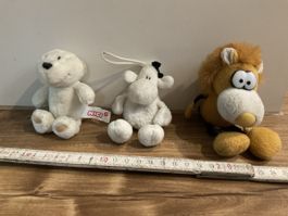 3 Anhänger Plüsch Nici, ESC Toys, sheepworld