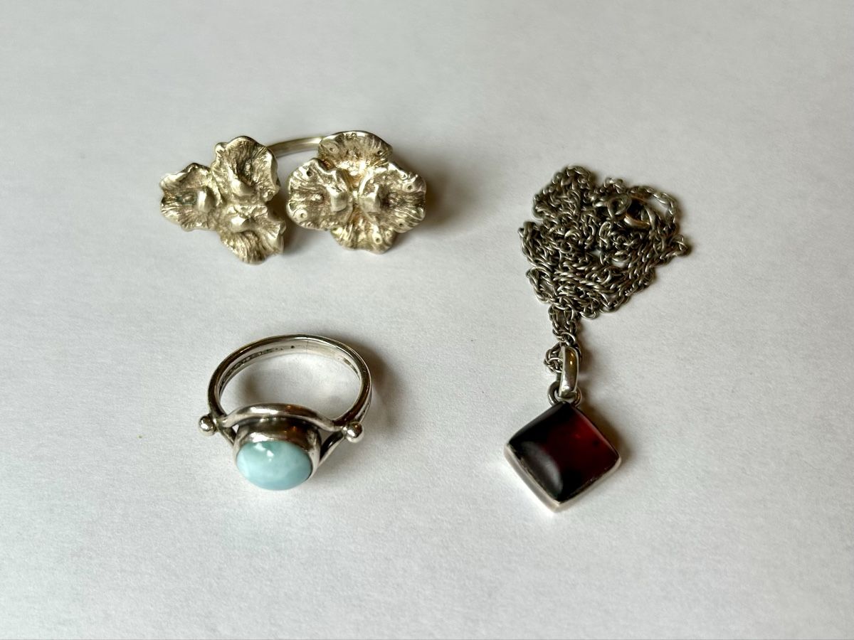 Sonstiger Schmuck: Schmuckkonvolut (3 Silberteile) – Gebraucht aus Luzern von Naed3 2