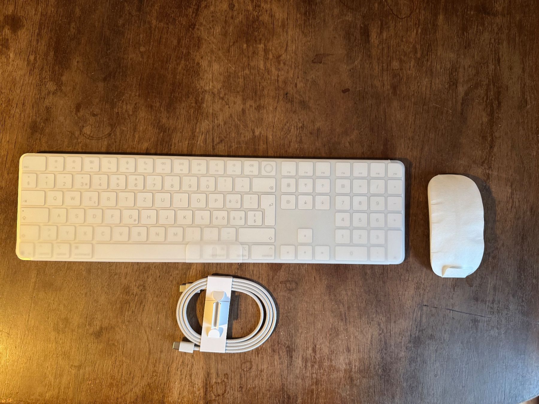 Apple Tastiere: Apple Magic Keyboard Touch ID CH et Magic Mouse USB C – Nuovo e nell'imballaggio originale da Lausanne venduto da FrankAhzz