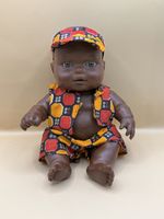 Rare poupée Berna Italy black doll vintage 60s