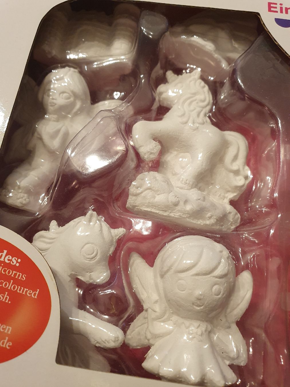 Kit bricolage: Bastelset Einhorn & Fee 6er Set mit Farben & Pinsel – Nuovo e nell'imballaggio originale da St.Gallen venduto da Avena135 1