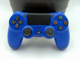 Sony PlayStation 4 Controller blau gebraucht Zustand