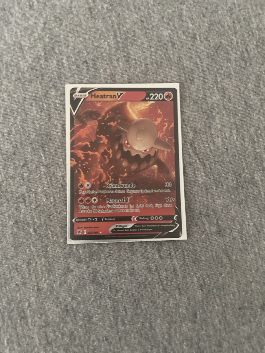 Pokémon Carte collezionabili: Heatran V Astralglanz – Nuovo (secondo la descrizione) da Flawil venduto da Duft-Alchemist