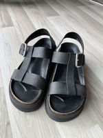 Ledersandalen mit Korksohle