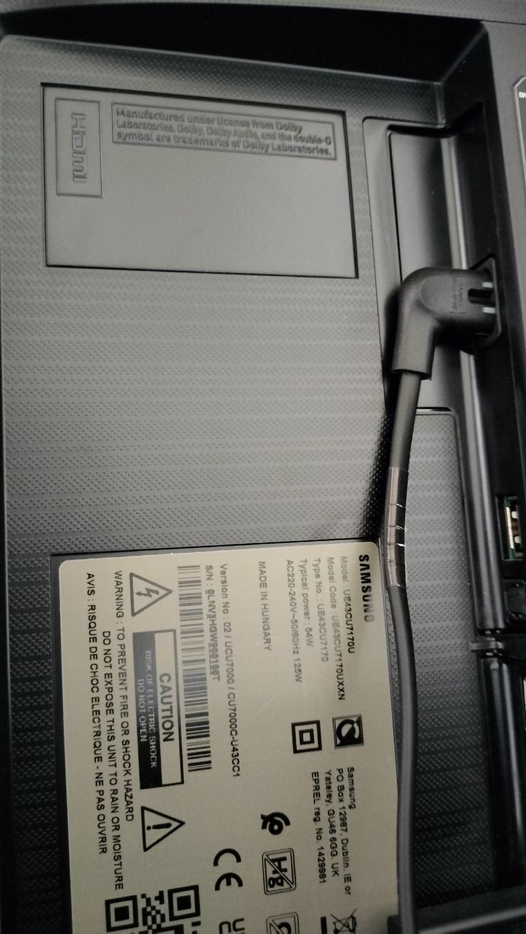 Televisori: Samsung TV neuwertig – Nuovo (secondo la descrizione) da Abtwil SG venduto da A.M.S.1.9.8.1 2