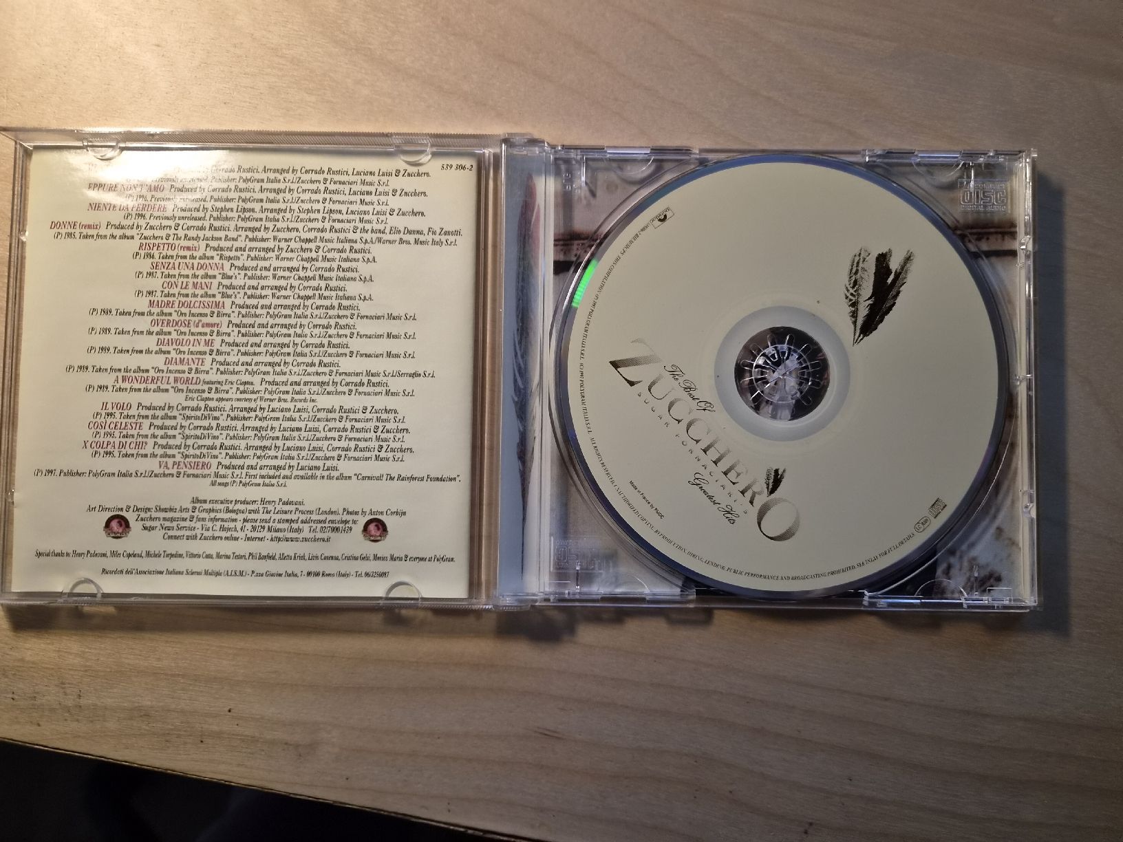 CD: CD Zucchero  – Usato da Grellingen venduto da Yanatoto 2
