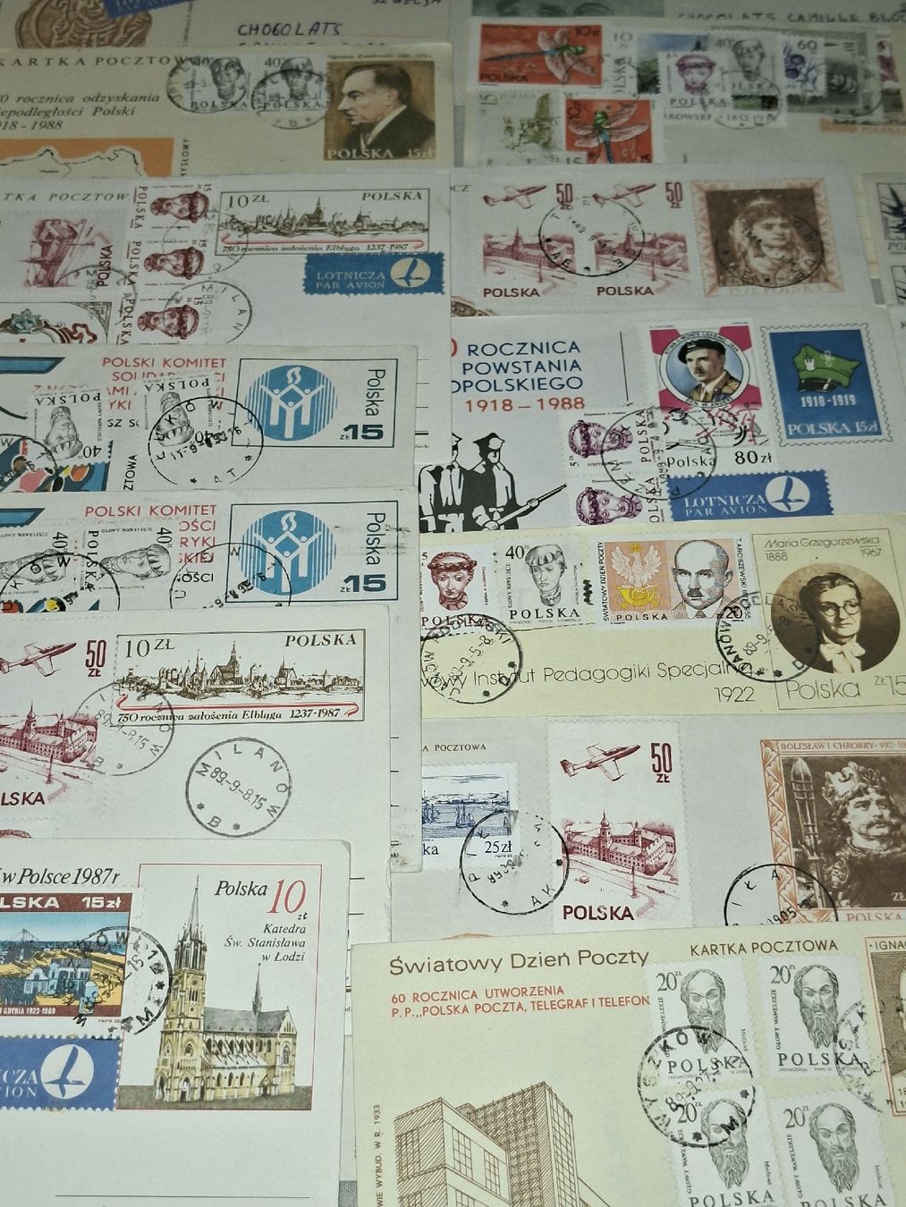 Alle Briefmarken: Lot Polen Briefe / Karten ca 90Stk. – Gebraucht aus Balgach von SIMEON27 6