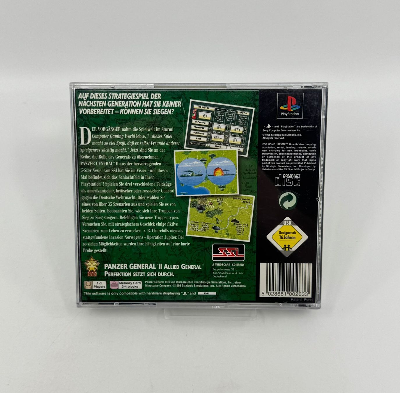 Giochi: Panzer General II Allied General (PS1) – Usato da Herisau venduto da Seyashop1 2