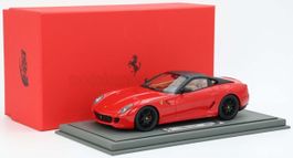 FERRARI - 599 GTB FIORANO 2007 - F1 GEAR BOX - 1/18 BBR NEU