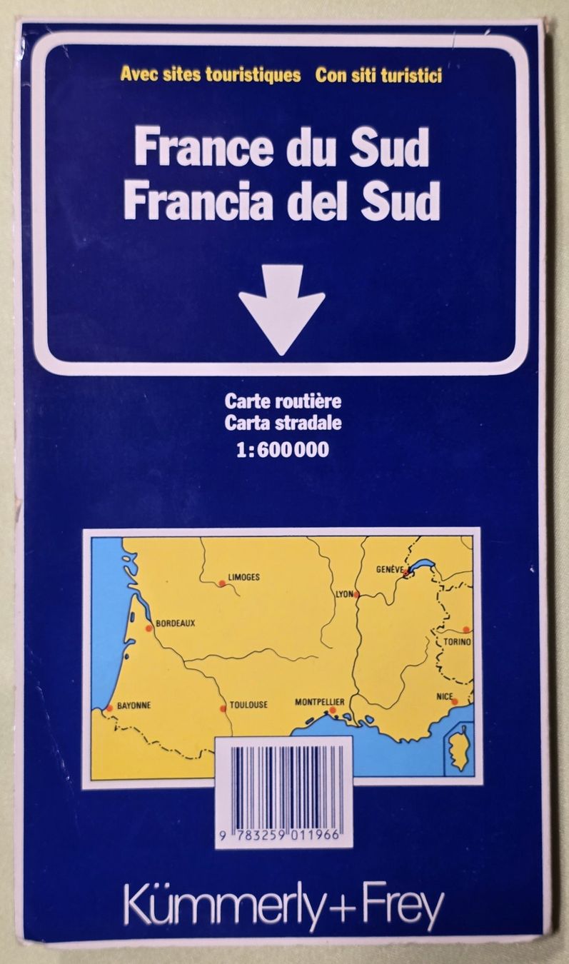 Cartine & Atlanti: Strassenkarte Südfrankreich – Usato da Filzbach venduto da Cschufi 1