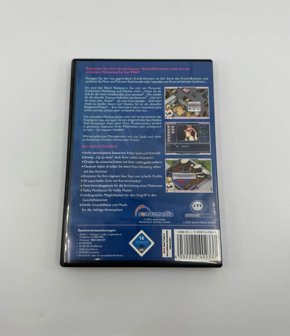 Spiele: Erotic Empire (PC) – Gebraucht aus Herisau von Seyashop1 2