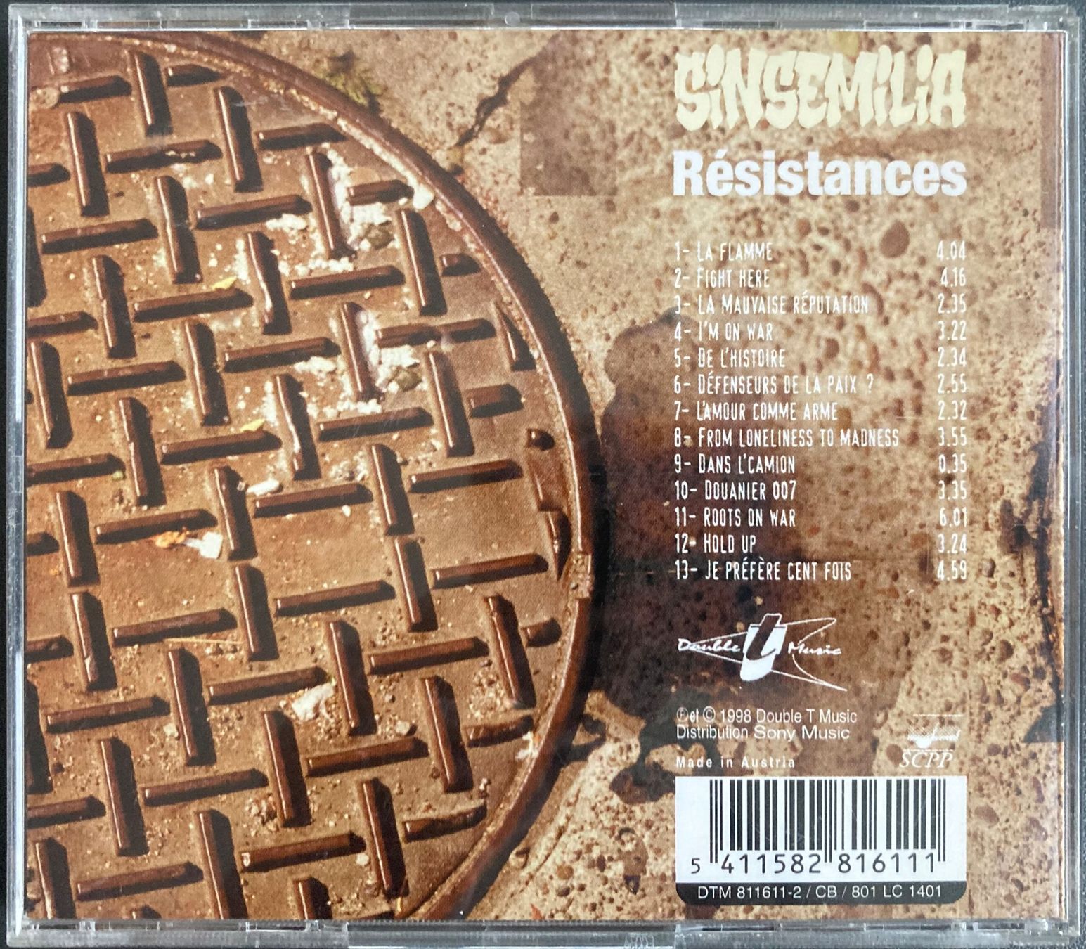 CDs: SINSEMILIA - RESISTANCES – Gebraucht aus Poliez-Pittet von Newtown-Records 1