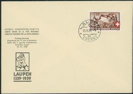1939 - Pro Patria - Ersttagsbrief FDC ET