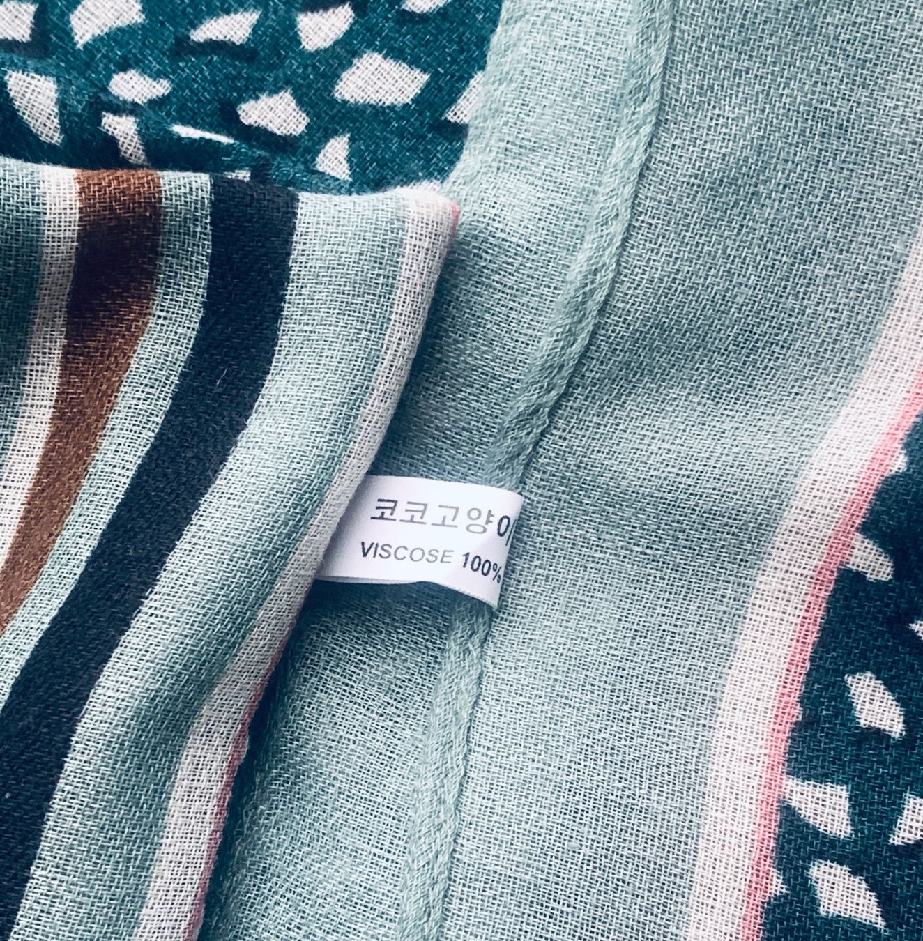 Foulard & Sciarpe: Halstuch, 100% Viskose, ca. 90x180 cm – Nuovo (secondo la descrizione) da Bern venduto da Flora.Sonea 5