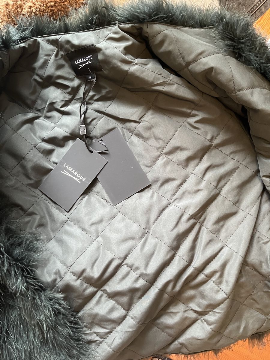 Giacche: Revolve Lamarque Feather Jacket - Stunning Dark Green – Nuovo (secondo la descrizione) da Mies venduto da nic_yk5d 9