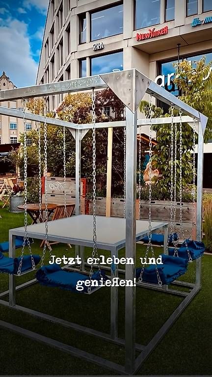 Altre altalene da giardino: Schaukel Tischgestell – Usato da Oberembrach venduto da Domi-1983