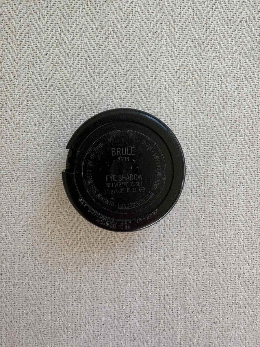 Mac Cosmetics Make-up: MAC Satin Eyeshadow/Lindschatten - Brule – Usato da Kloten venduto da Mod_qc5v 2