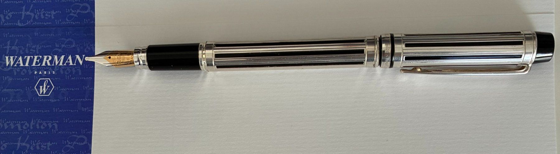 Waterman Altro in Scrittura & Disegno: Waterman Füllfederhalter, Silber – Nuovo (secondo la descrizione) da Uster venduto da exception11 1