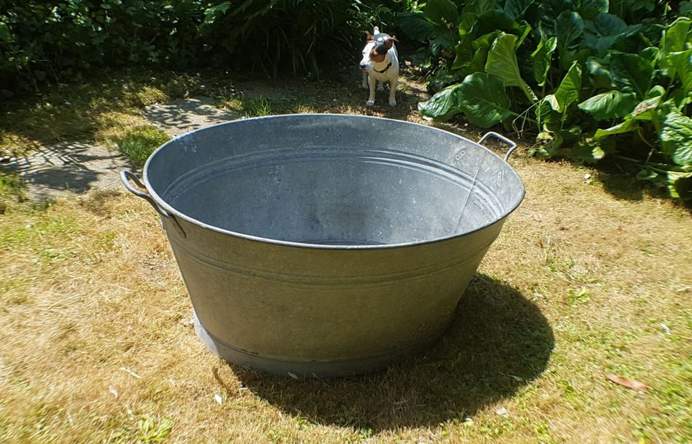 Alte Zinkwanne dekorativ gebraucht Kaufen auf Ricardo