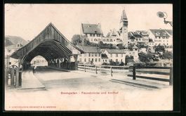 AK Bremgarten, Reussbrücke und Amthof