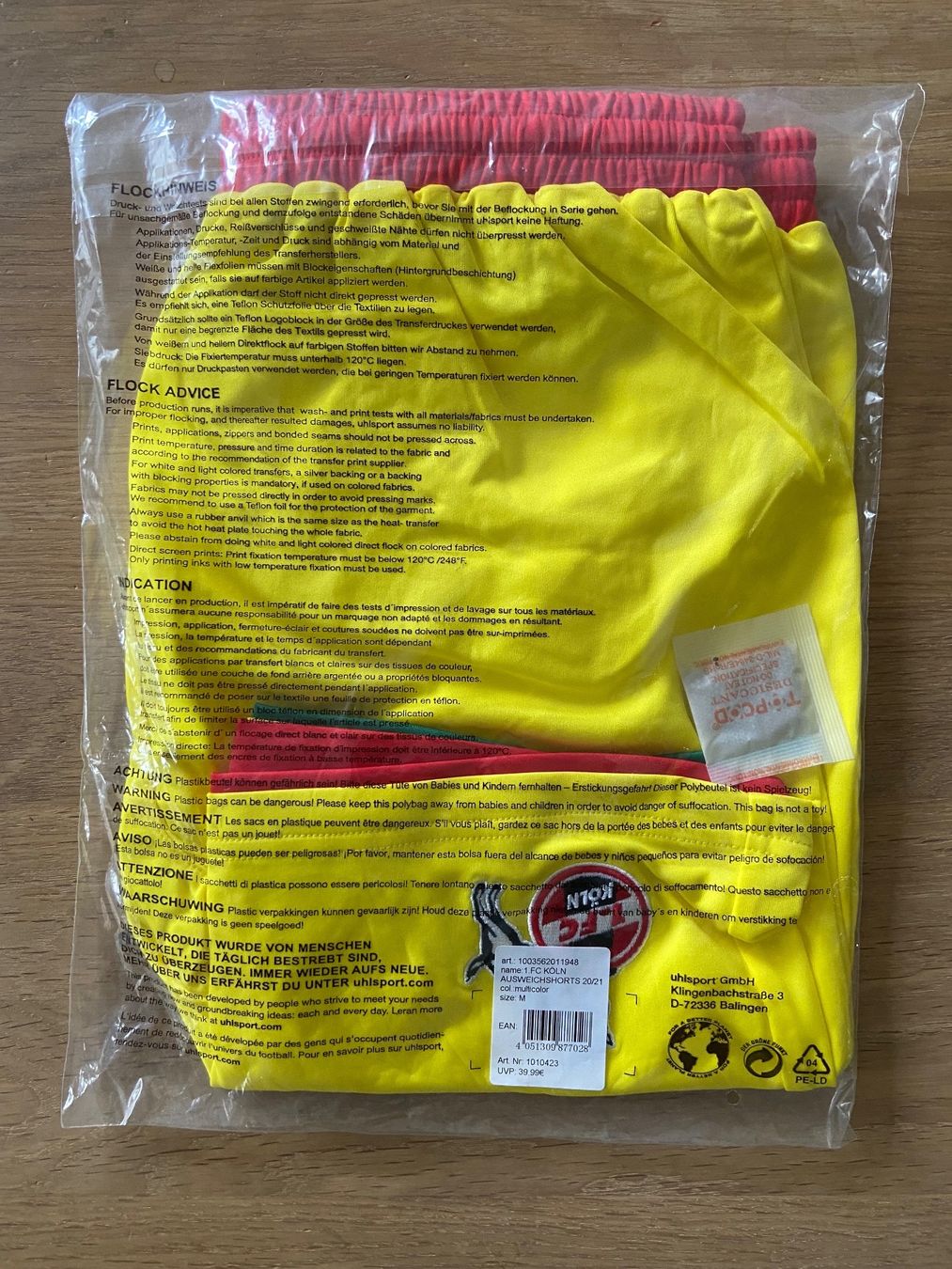 Hosen: 1. FC Köln Hosen – Neu und originalverpackt aus Muttenz von bargain_hunter 3