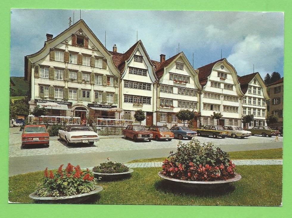 Cartoline postali: Gais (AR) Dorfplatz – Usato da Zürich venduto da t24_de