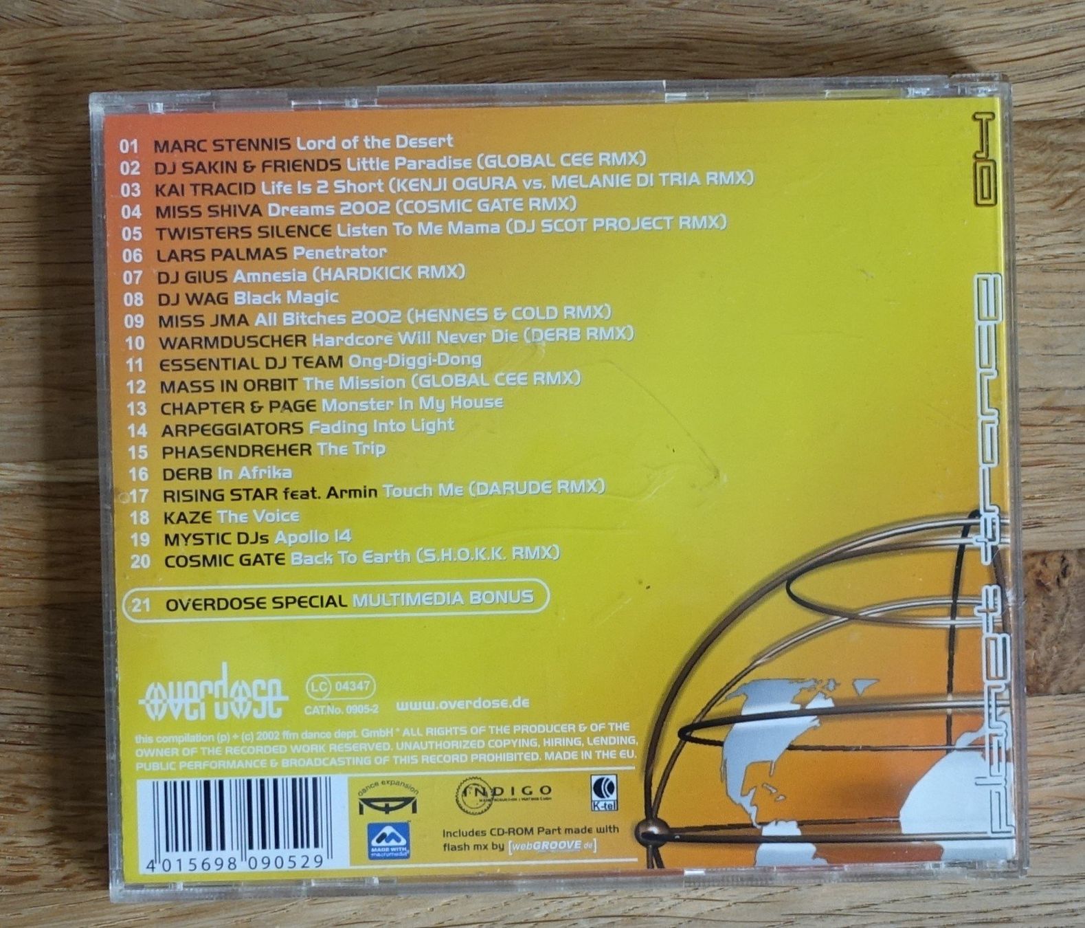 CD: Planet Trance 04 - D9 – Usato da Sessa venduto da discoverymedia 1