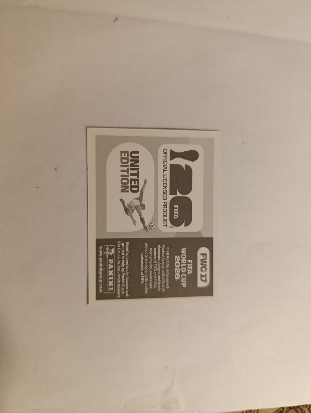 Panini Carte collezionabili: FWC 17, Panini WM Sticker – Nuovo (secondo la descrizione) da Kriens venduto da Annele97 1