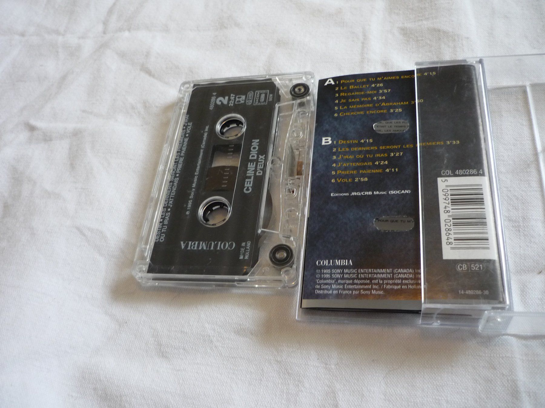 Musicassette: Musikkassette - 80s 70s Pop - Celin Dion - deux – Usato da Beringen venduto da Flatretriever 2