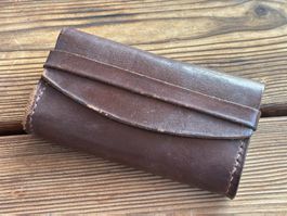 antikes Schuhmacherwerkzeug Fingerlinge Fingerschutz m. Etui