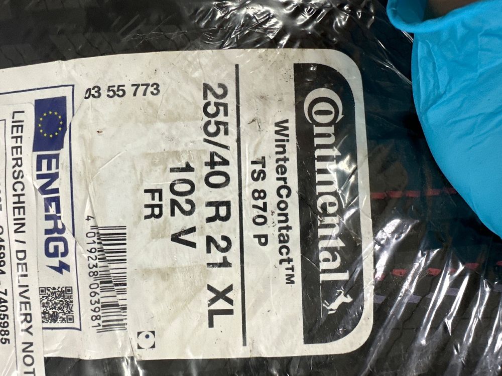 2x Continental Winterreifen 255/40 R21 | Kaufen auf Ricardo