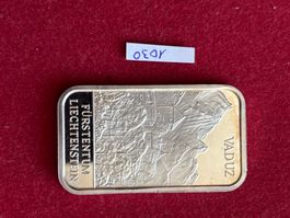 1030 1 Unze 999 Silber Argor Heraeus Vaduz Lichtenstein