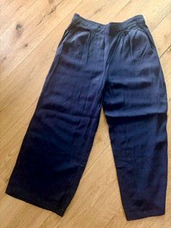 Blaue, leichte Sommerhose von S.Oliver, Grösse 36