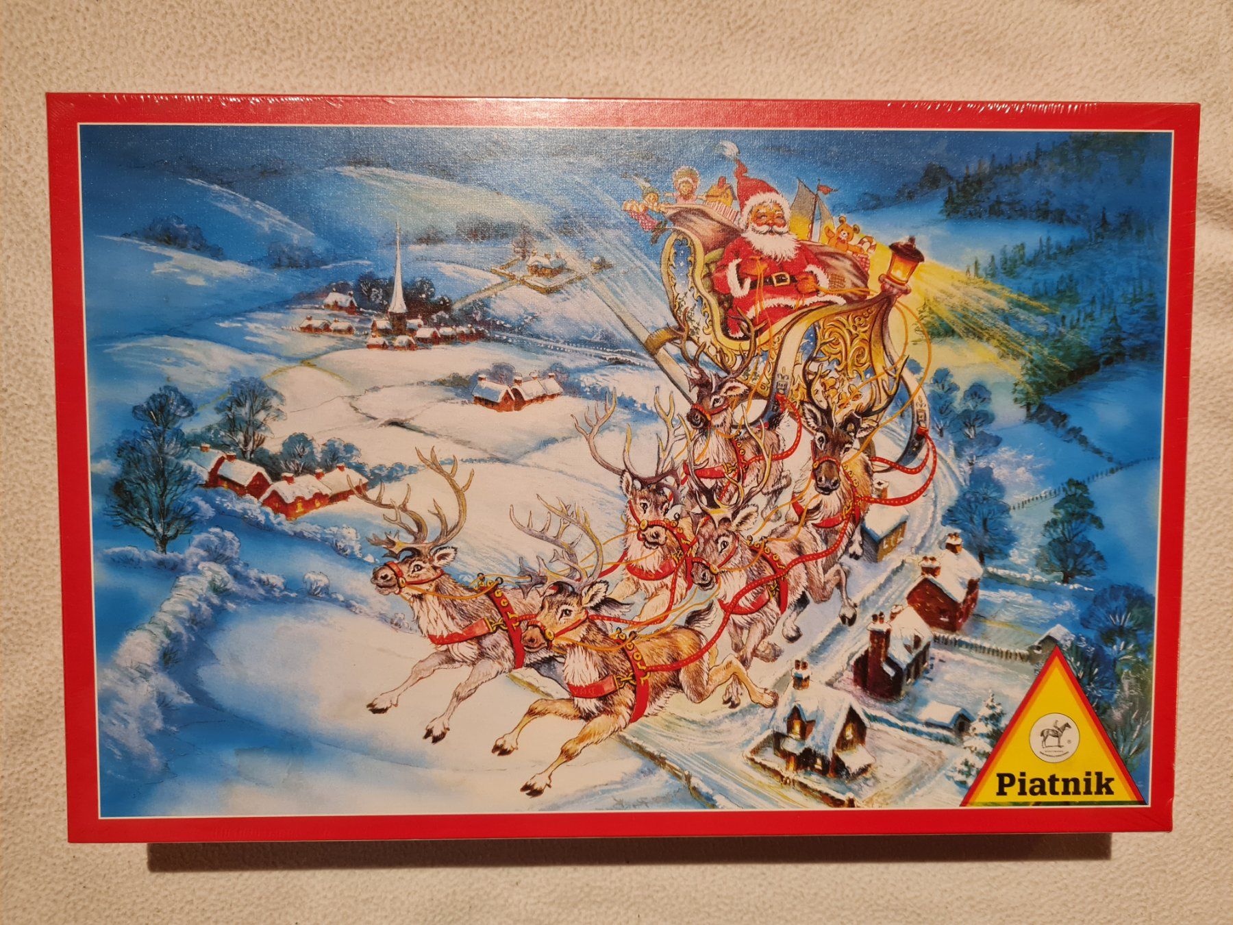 Puzzle: Neues Puzzle Weihnachten "Schlittenfahrt" – Nuovo e nell'imballaggio originale da Ochlenberg venduto da Crashdown