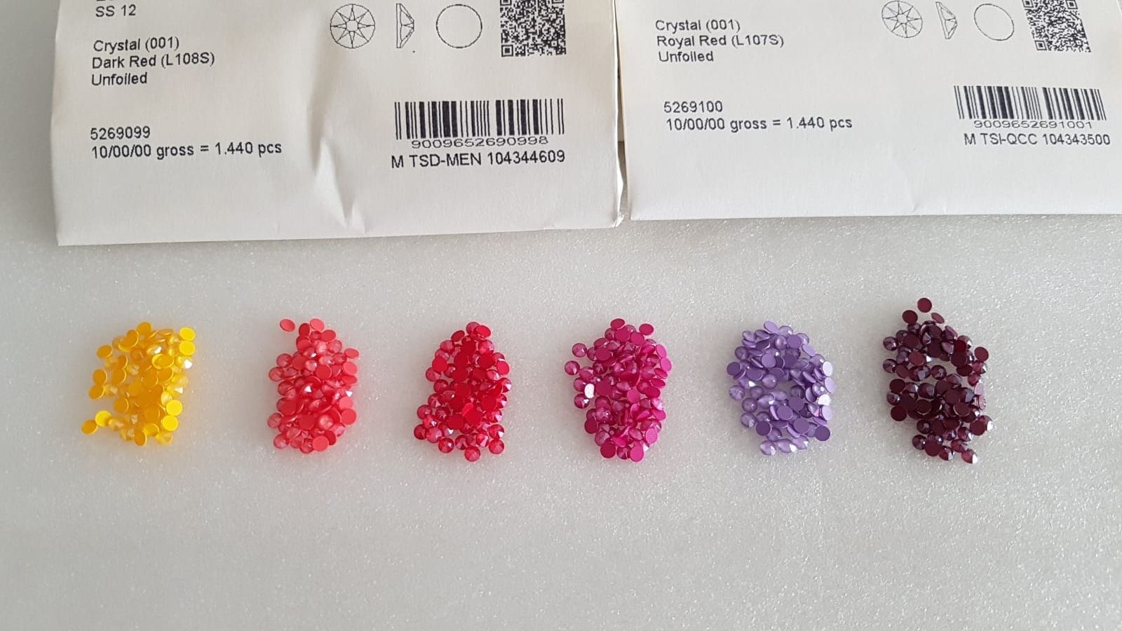 Perle (finte): Swarovski StrassSteine 2088 ss12 flatback,100St. – Nuovo (secondo la descrizione) da Zürich venduto da ata_c8nh 3