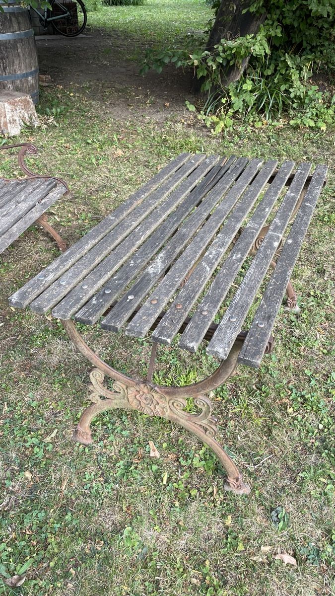 Tables: Gartentisch mit Gartenbank – D'occasion à Thun par tropponuovo 6