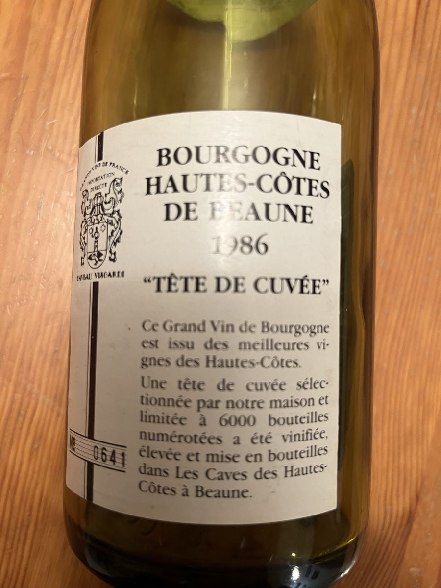 Vino: Leere Wein Flasche 1986 – Usato da Mühlethurnen venduto da Kolly225 1