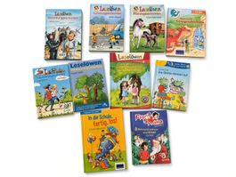 10 Bücher: Leselöwen & Kinderbücher Set | Erstleser Sammlung