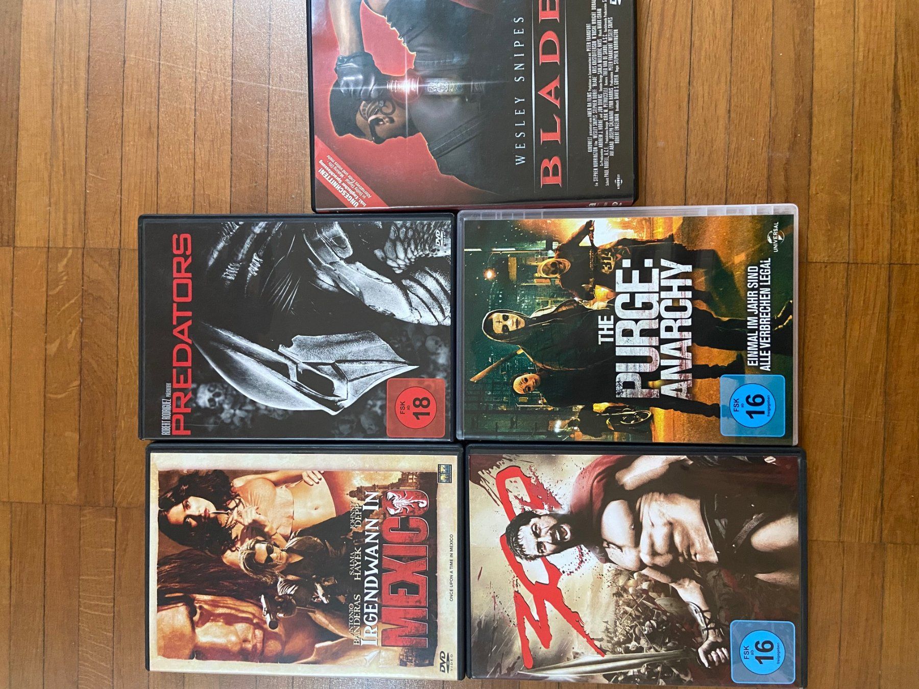 Alle DVDs: 5 super spannende Action Filme – Gebraucht aus Kilchberg ZH von KeFaDe